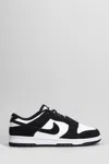 Nike Dunk Low Retro Sneakers In White Suede And Leather