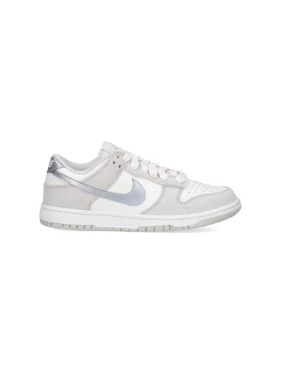 Nike "dunk Low Retro" Sneakers In White