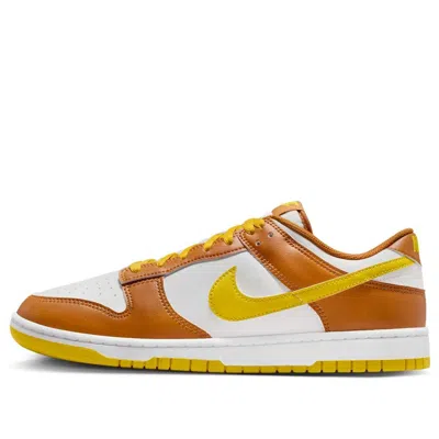 NIKE NIKE DUNK LOW RETRO 'SUMMIT WHITE BRIGHT CITRON'