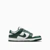 Nike Dunk Low Retro Sneakers White / Team Green In Green