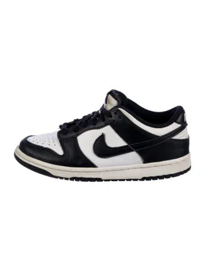 Pre-owned Nike Dunk Low Retro White Black Panda Sneakers