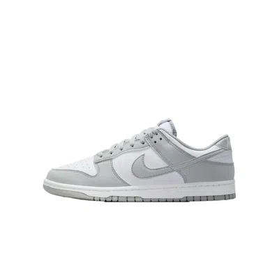 NIKE DUNK LOW RETRO WHITE / LIGHT SMOKE GREY - WHITE HF5441-105 MEN'S