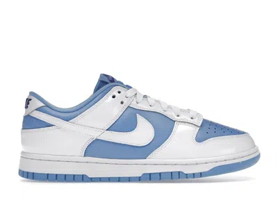Pre-owned Nike Dunk Low Reverse Unc (women's) Sneakers In University Blue/white/royal Blue