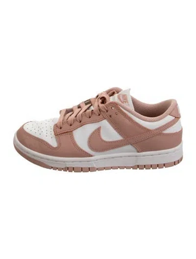 Pre-owned Nike Dunk Low Rose Whisper Athletic Sneakers In White