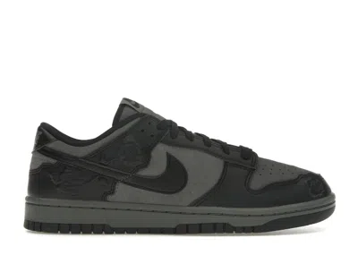 Pre-owned Nike Dunk Low Roses (women's) Sneakers In Iron Grey/black