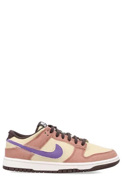 Nike Dunk Low Round Toe Sneakers In Multi