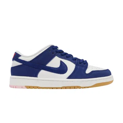 Pre-owned Nike Dunk Low Sb Ps 'los Angeles Dodgers' | Blue | Kid's Size 13