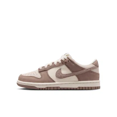 Nike Dunk Low Se Big Kids' Shoes In Brown