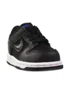 Nike Dunk Low Se "black/black/white/game Royal" Sneakers In Black