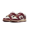 Nike Dunk Low Se Dv1160-101 Sneaker Womens 6 White Brown Leather Lifestyle Shoes In Animal Print