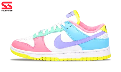 Pre-owned Nike Dunk Low Se Easter Candy 2021 (w) (dd1872-100) Women's Size 6w-8w In Pink