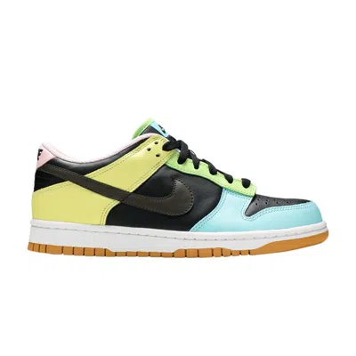 Pre-owned Nike Dunk Low Se Gs 'free.99 - Black' | Multi-color | Kid's Size 4