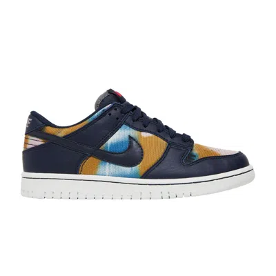 Pre-owned Nike Dunk Low Se Gs 'graffiti - Obsidian' | Multi-color | Kid's Size 7