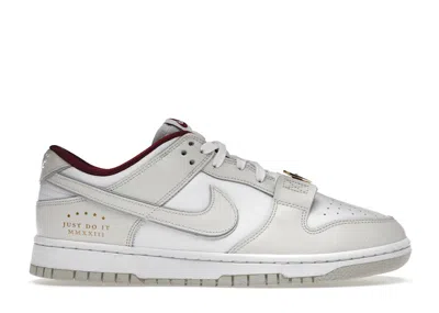 Pre-owned Nike Dunk Low Se Just Do It (women's) Sneakers In White/phantom/team Red
