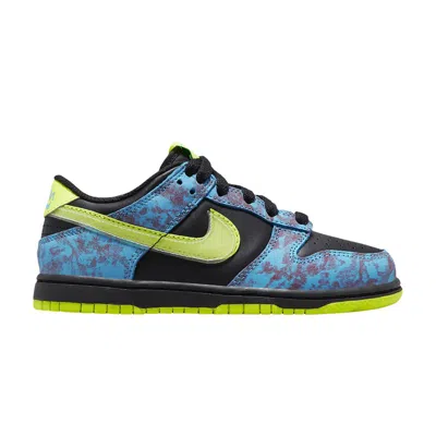 Pre-owned Nike Dunk Low Se Ps 'let's Dance' | Multi-color | Kid's Size 13