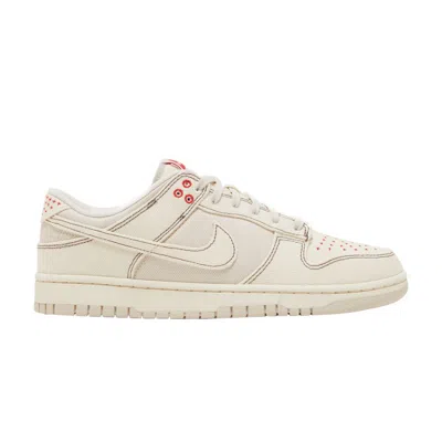 Pre-owned Nike Dunk Low Se 'sashiko - Light Orewood Brown' In Cream