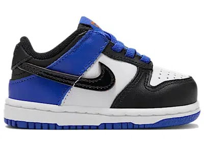 Pre-owned Nike Dunk Low Se Sneakers In White/racer Blue/hyper Crimson In Multi