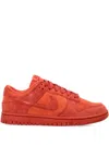 Nike Suede Low-top Sneakers Rubber Sole In Rot