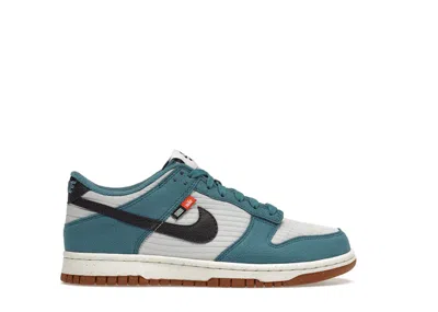Pre-owned Nike Dunk Low Se Toasty Sneakers In Rift Blue/grey Fog/sail