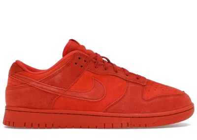 Pre-owned Nike Dunk Low Se Valley Of Fire (women's) Sneakers In Picante Red/dragon Red