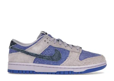 Pre-owned Nike Dunk Low Se (women's) Sneakers In Hydrangeas/astronomy Blue/deep Royal Blue