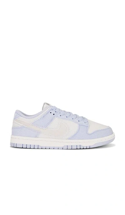 Nike Dunk Low Sneaker In Ghost  Summit White  & Platinum Tint