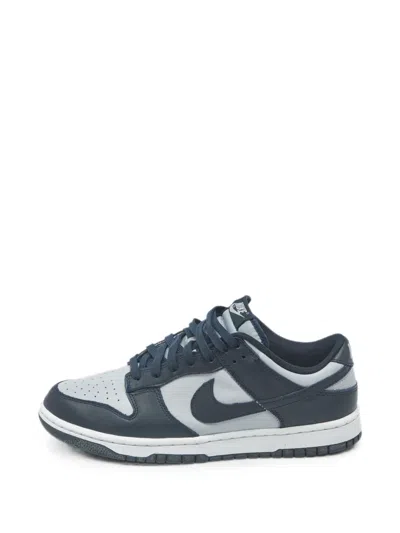 Pre-owned Nike Dunk Low Sneakers In Blue