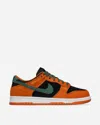 Nike Dunk Low Mesh-trimmed Suede Sneakers In Black