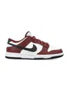 Nike Kids' Dunk Low Basketball Sneaker In Dk Team Red