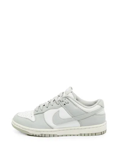 Pre-owned Nike Dunk Low Sneakers In Gray