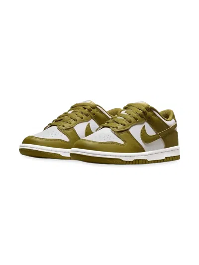 Nike Kids' Dunk Low Sneakers In Green