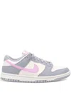 Nike Dunk Low Sneakers In Grey Leather In Grey