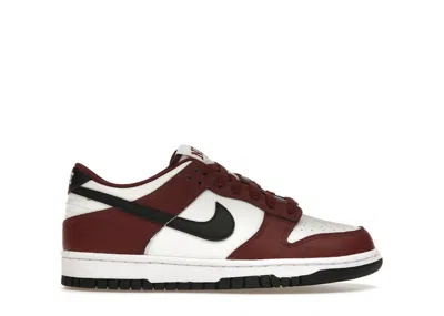 Pre-owned Nike Dunk Low Sneakers In Dark Team Red/black/summit White In Multi