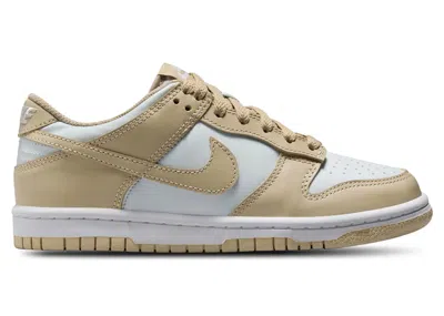 Pre-owned Nike Dunk Low Sneakers In Desert Khaki/pure Platinum In Multi