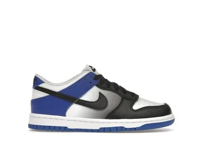 Pre-owned Nike Dunk Low Sneakers In Game Royal/white/black In Multi