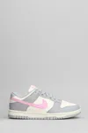 Nike Dunk Low Sneakers In Grey Leather