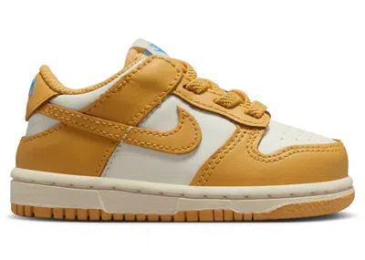 Pre-owned Nike Dunk Low Sneakers In Honeycomb/sail/university Blue In Multi
