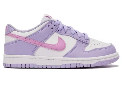 Pre-owned Nike Dunk Low Sneakers In Lilac Bloom/pink