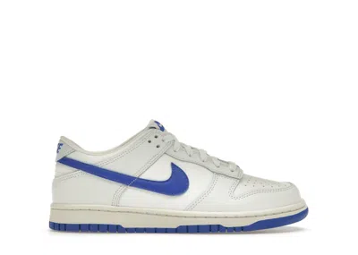 Pre-owned Nike Dunk Low Sneakers In Summit White/hyper Royal
