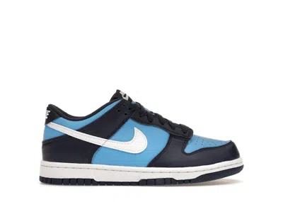 Pre-owned Nike Dunk Low Sneakers In University Blue/white In Multi
