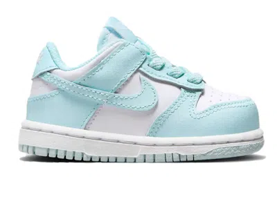 Pre-owned Nike Dunk Low Sneakers In White/glacier Blue