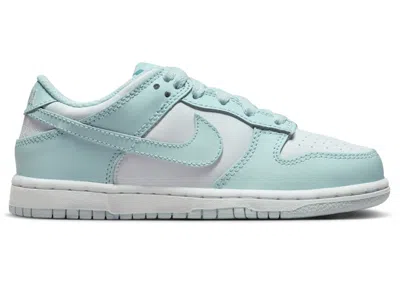 Pre-owned Nike Dunk Low Sneakers In White/glacier Blue In Multi