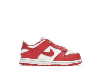 Pre-owned Nike Dunk Low Sneakers In White/gypsy Rose