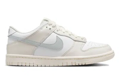 Pre-owned Nike Dunk Low Sneakers In White/phantom/light Silver In Multi