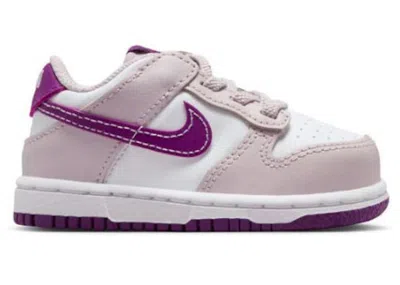 Pre-owned Nike Dunk Low Sneakers In White/platinum Violet/viotech