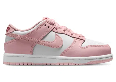 Pre-owned Nike Dunk Low Sneakers In White/pomegranate/pink Glaze In Multi