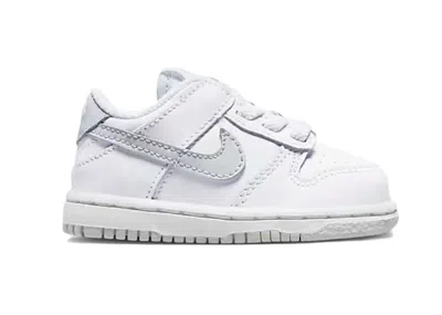Pre-owned Nike Dunk Low Sneakers In White/pure Platinum