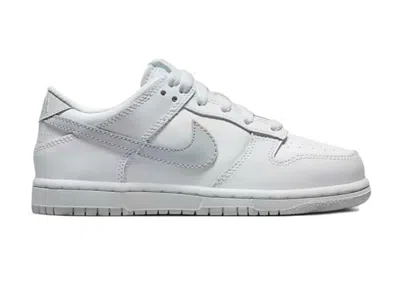 Pre-owned Nike Dunk Low Sneakers In White/pure Platinum