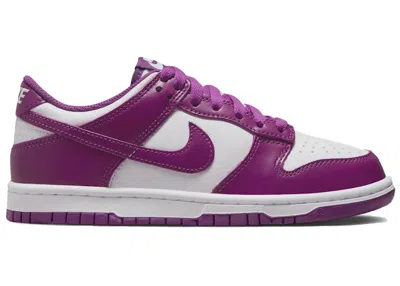 Pre-owned Nike Dunk Low Sneakers In White/viotech