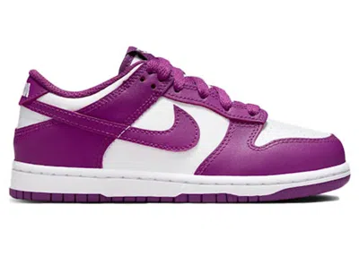 Pre-owned Nike Dunk Low Sneakers In White/viotech